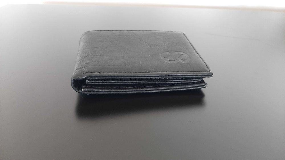 Carteira preta Silver