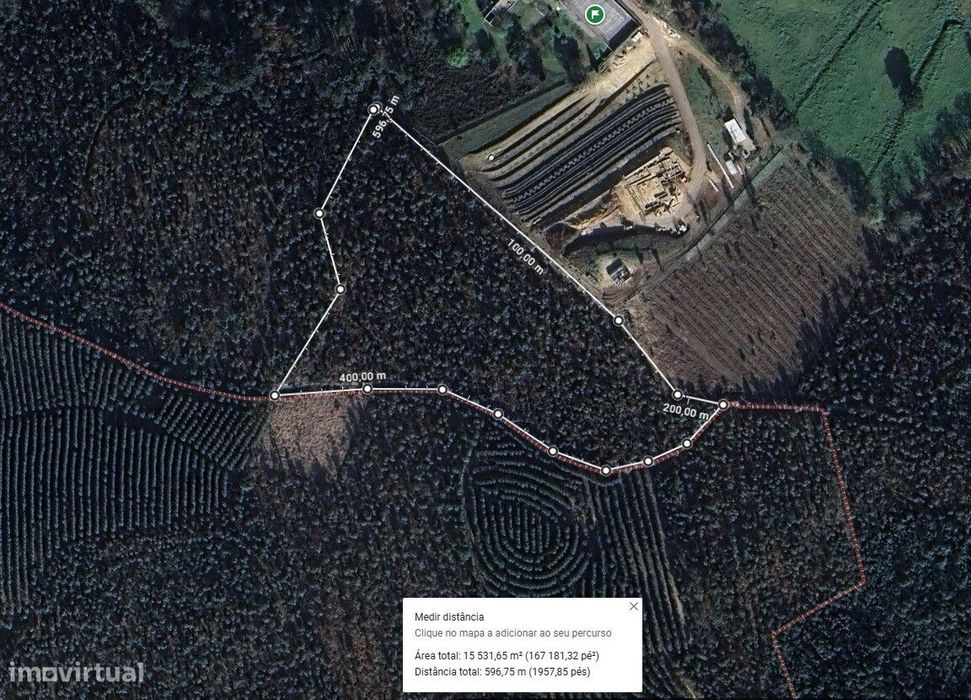 Terreno Rústico com 15.536,9m² em Pinheiro da Bemposta OAZ — Pinheiro Da Bemposta, Travanca E Palmaz, Aveiro