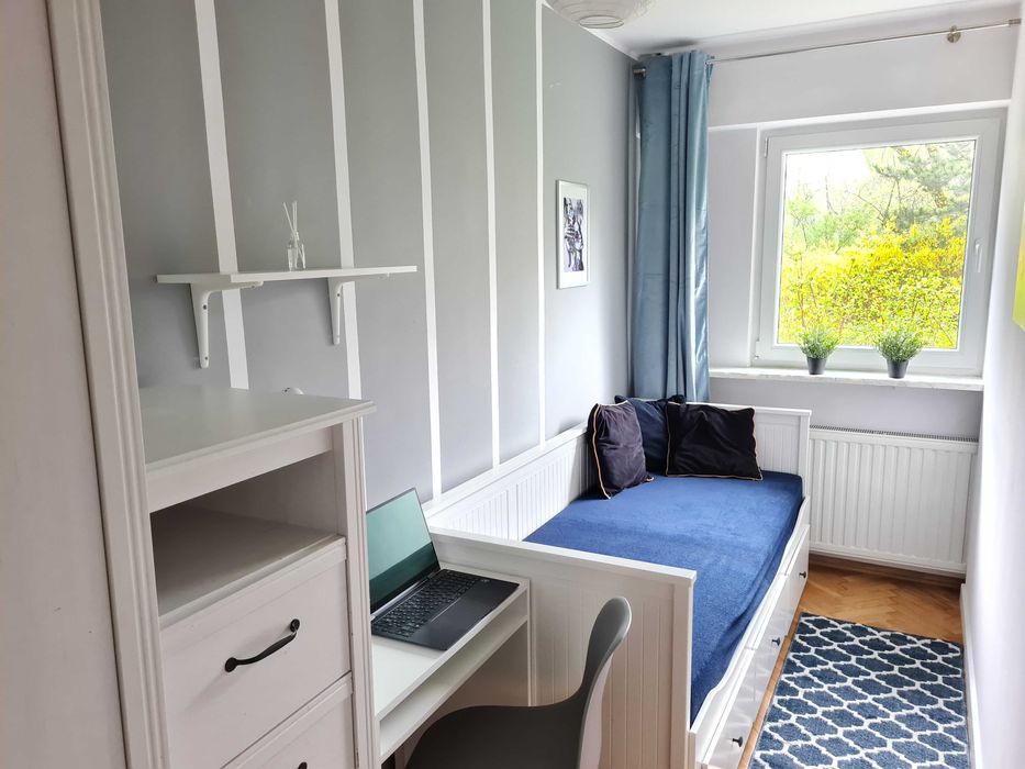 Pokój 1-osobowy 7 minut od Metro Słodowiec obok Parku Olszyna