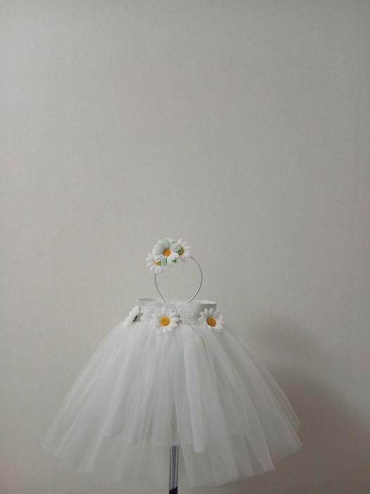 Костюм Фиалки ,Весны ,Ромашки ,цветочка ,квіточки фатиновая юбка