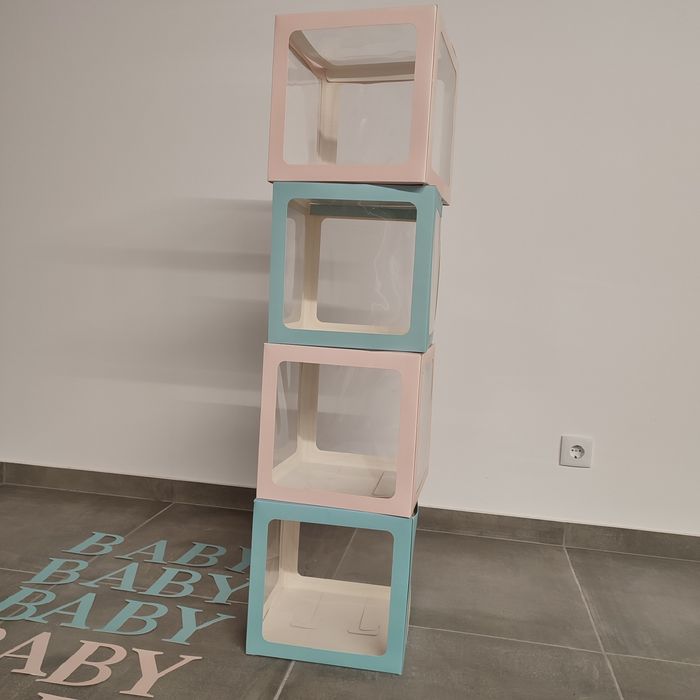 Caixa decorativa para balões