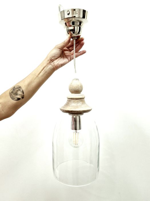 Candeeiro IXIA Regal Mango-Cristal