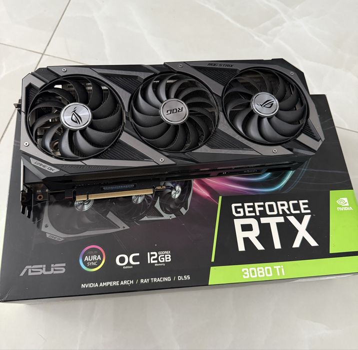 Видеокарта Asus ROG STRIX RTX3080 Ti 12gb Gaming