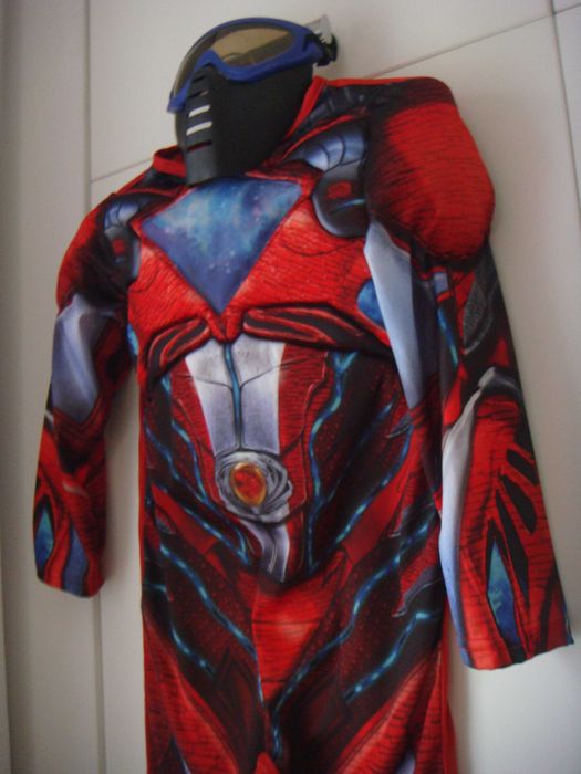 strój superman power rangers efekt super mięśni maska 116 /  122