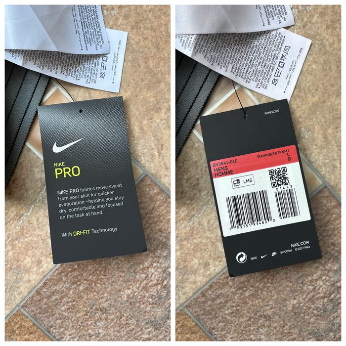 Nike pro чоловічі тайтси лосини компресійні