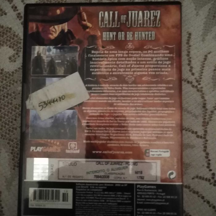 Call of Juarez Jogo PC novo