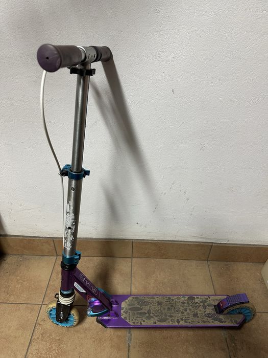 Hulajnoga dla dzieci z hamulcem ręcznym i amortyzacją Oxelo Mid5