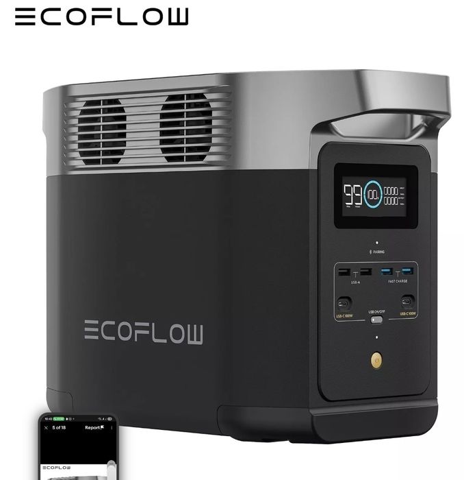 Паверстація ECOFLOW DELTA 2 Power Station 1024Wh LiFePO4
