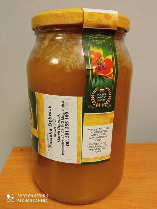 Miód wielokwiatowy z własnej pasieki