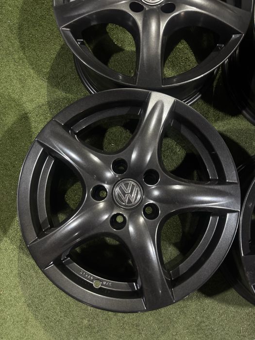 Диски титани 5:112R16 Volkswagen Skoda Audi комплект оригінал склад б/у