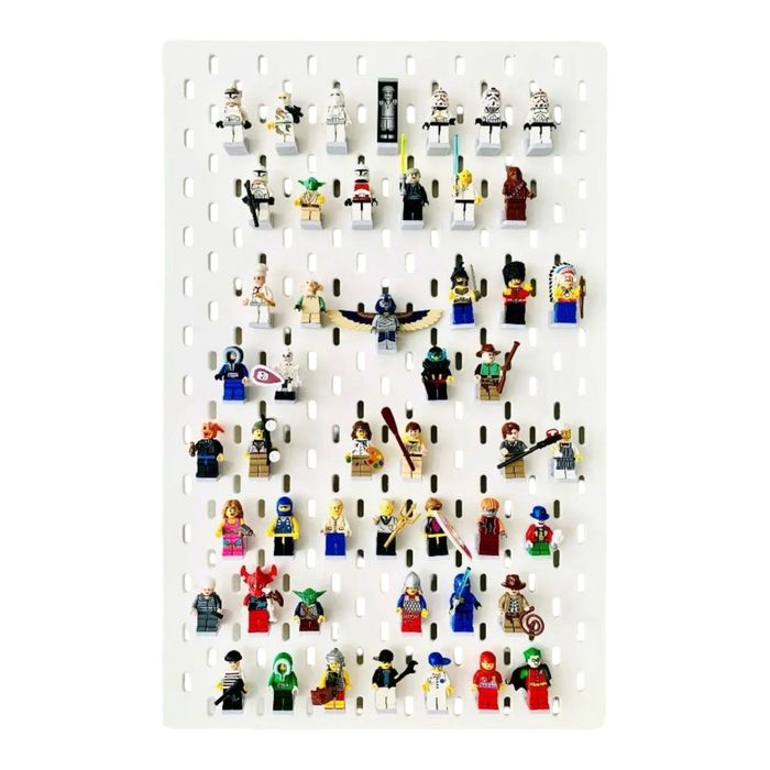 25x Uchwyt / podstawka do tablicy IKEA SKÅDIS na figurki LEGO