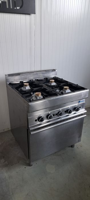 Професійна газова плита з газовою духовкою Італія
