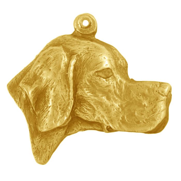 Pointer brelok pozłacany w pudełku Art-Dog