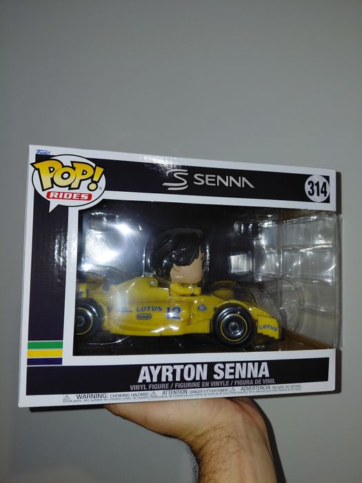 Funko Pop Ayrton Senna Lotus 314
