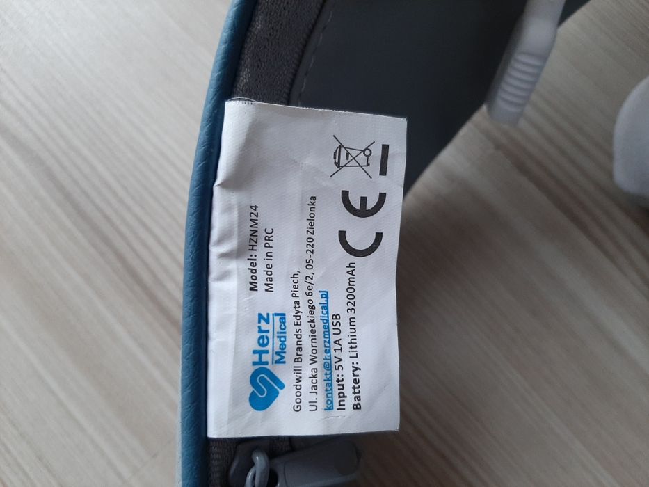 Masażer szyji, karku bezprzewodowy Medical Herz