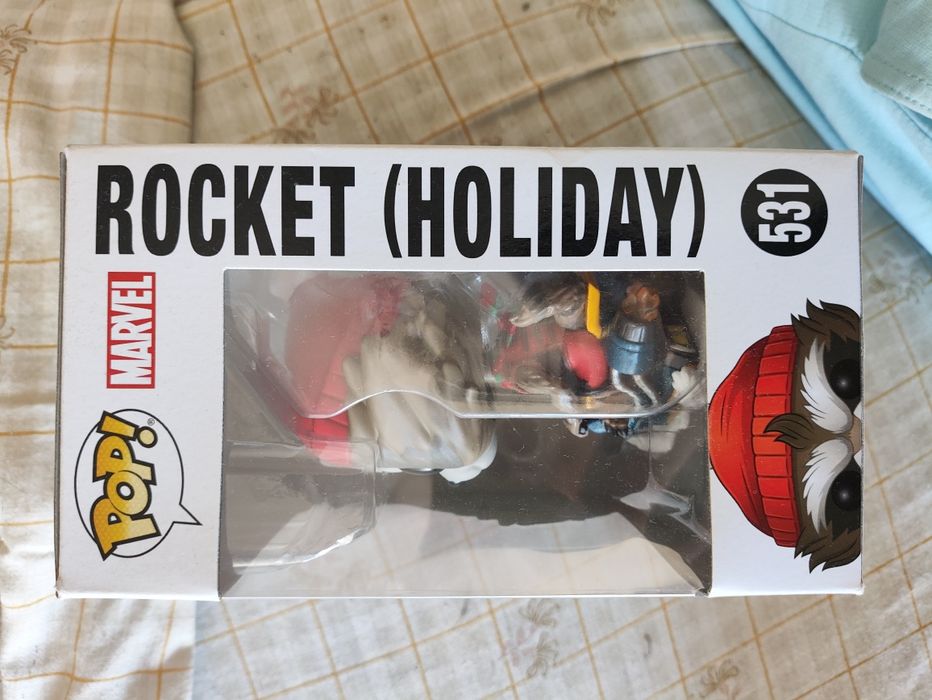 Funko PoP Rocket (Holiday) Marvel 531
