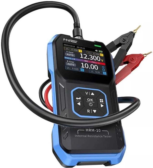Тестер омметр внутрішнього опору FNIRSI HRM-10 збірок LiFePO4