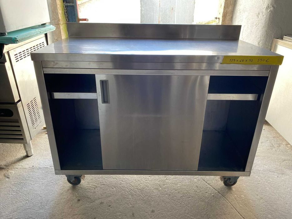 Bancada Inox 2 portas