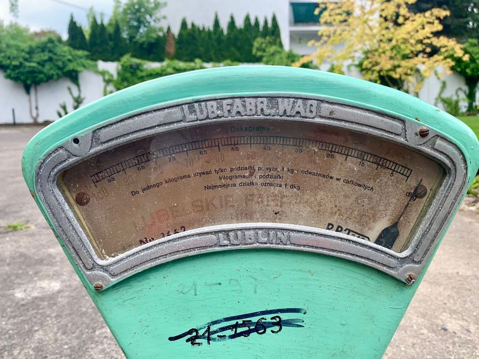 Stara waga sklepowa
