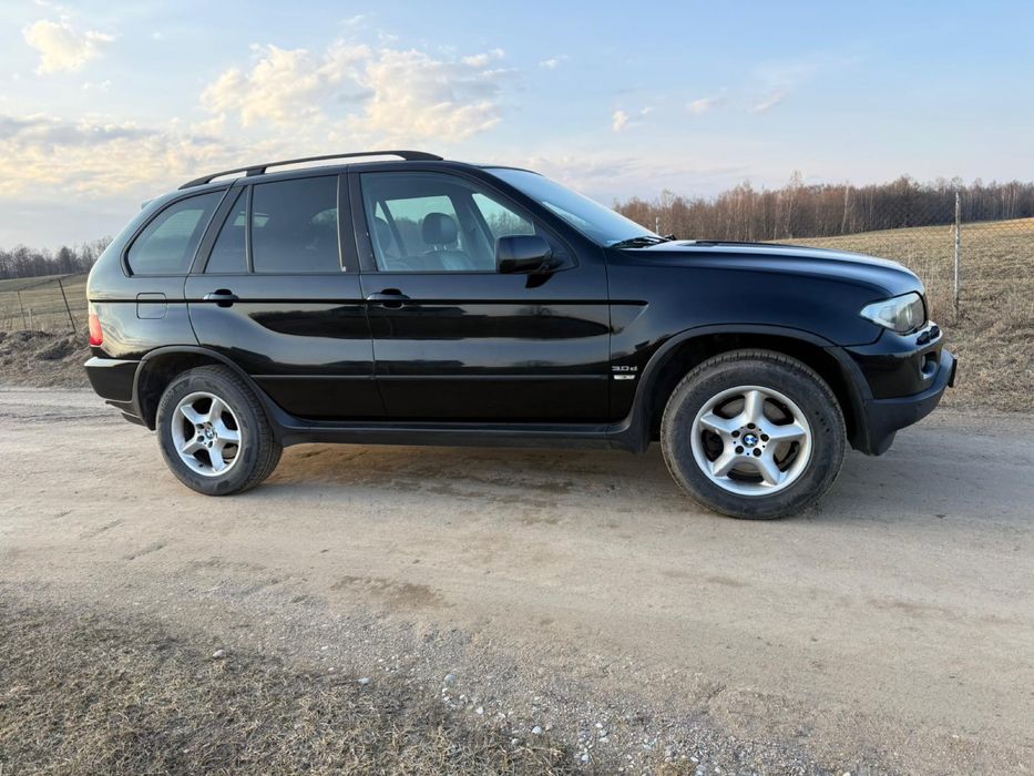BMW X5 E53 3.0D 2004 Czarna Polift