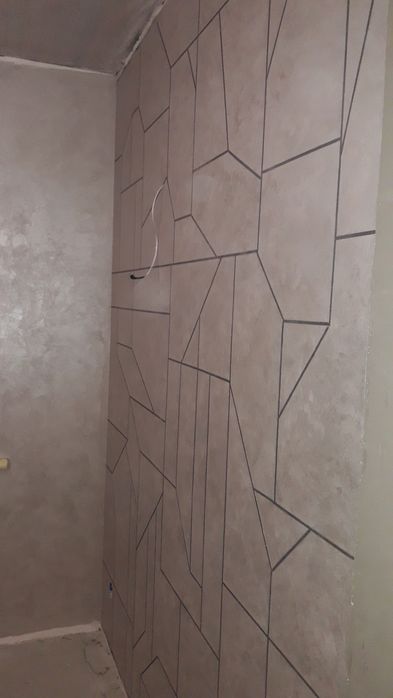 Декоративна штукатурка.