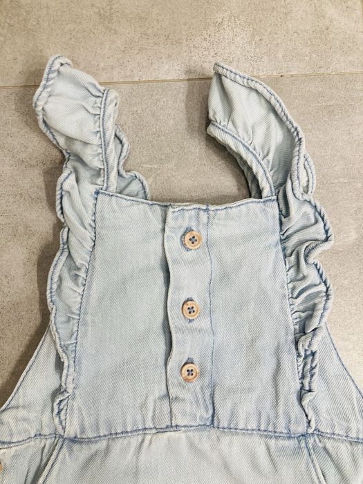 Sukienka dżinsowa ogrodniczka Cool Club 104