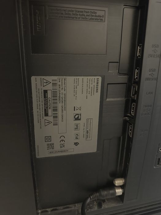 TV Samsung 50 QLed e smartv