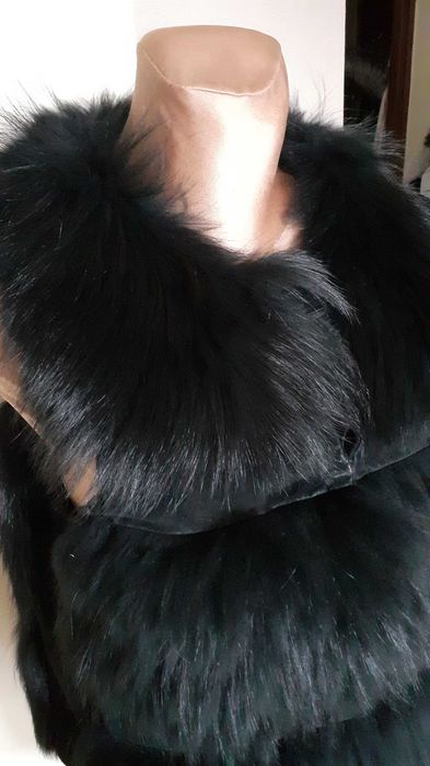 Kamizelka z naturalnego lisa