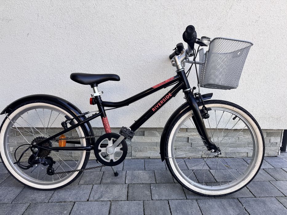 Gwarancja jak nowy Riverside koła 20” dla dziewczynki ok 4-7 l rower
