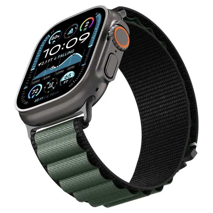 Ремешок Spigen Watch Band WBF1 для Apple Watch 44/45/46/49mm Green