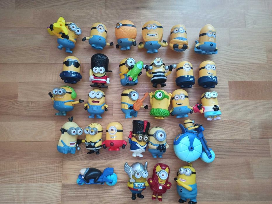 Фігурки іграшки міньйони ліцензійні з мильтика Нікчемний Я Minions
