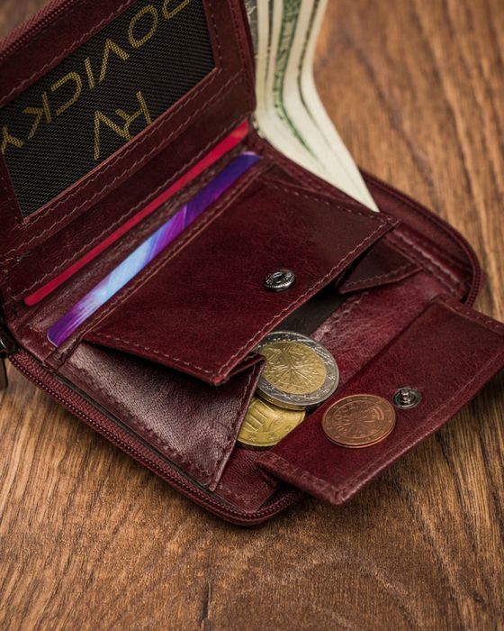 portfel męski skórzany na karty always wild®