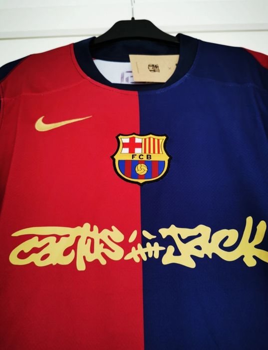 FC Barcelona x Travis Scott Limited Edition Match Home 2024/25 Jersey