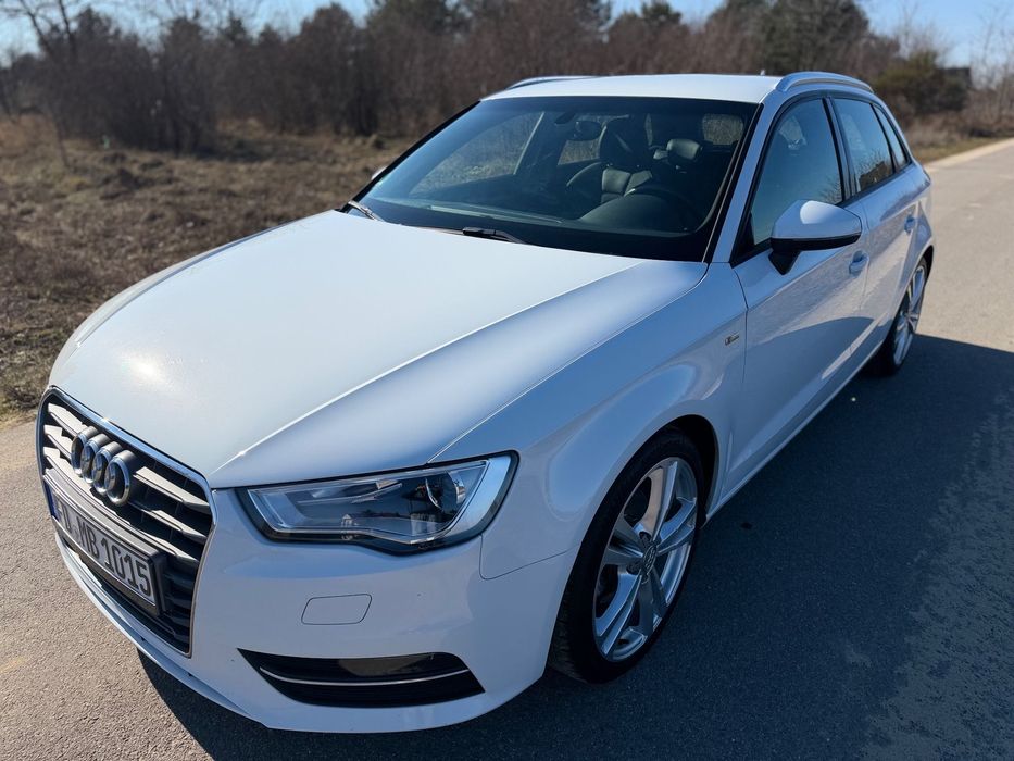 Audi A3 Sportback Audi A3 8V 2.0 TDI 150 KM – S line – Biała Perła