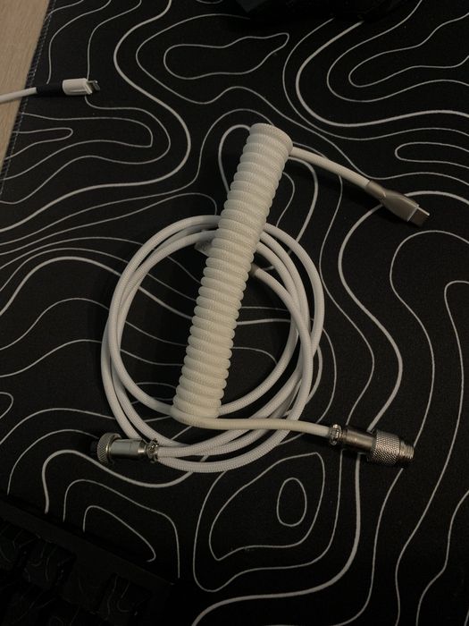 LANO USB – Type-C спіральний кабель для ігрових клавіатур