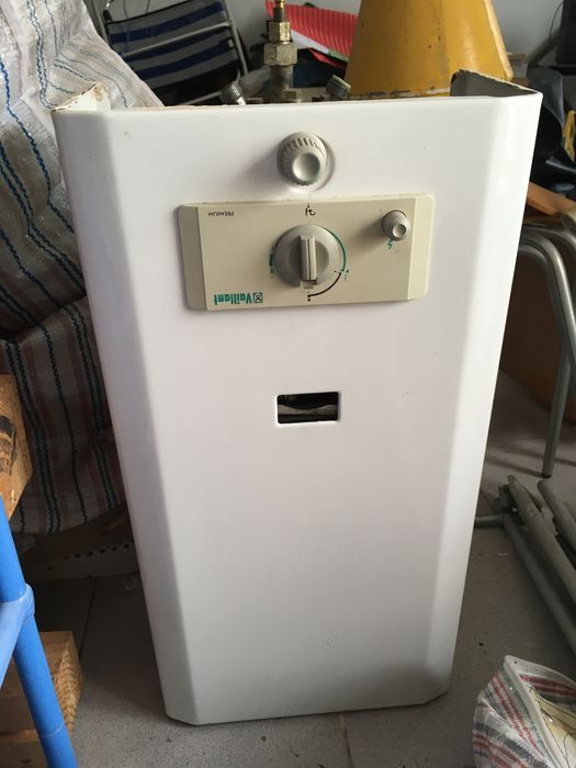 Esquentador VAILLAND a funcionar #electrodomestico