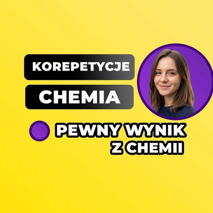 Korepetycje CHEMIA | Matura Rozszerzona | Online | Korki z Chemii | Biolchem | Zadania | Lekcje Prywatne