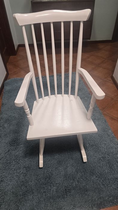 Cadeira windsor  de embalar/baloiço antiga
