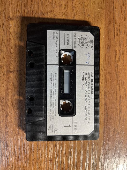 Elton John “Leather Jackets” 1986