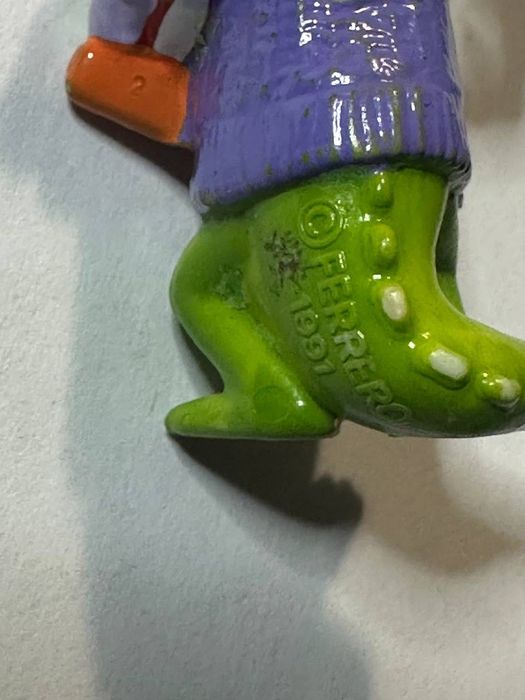 Іграшки кіндер Крокодил 1991 Ferrero