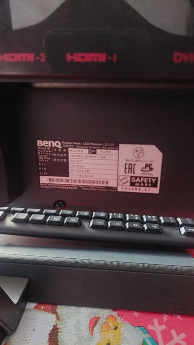 Monitor BenQ GL2760H de 27" Full HD