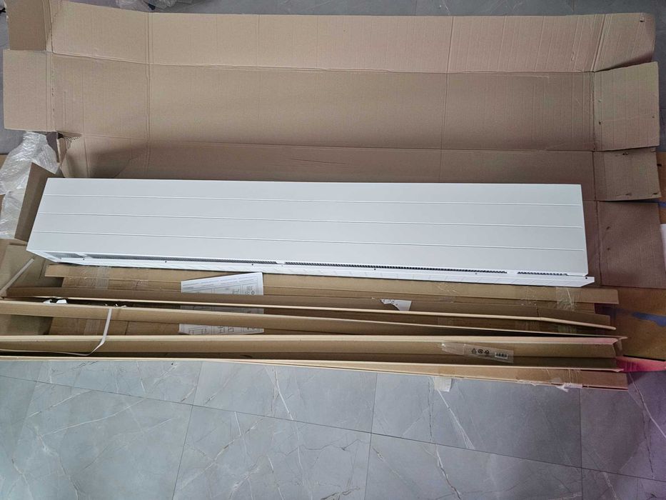 NOWY Grzejnik Wolnostojący Vasco Primula 180cm x 28cm (43cm)