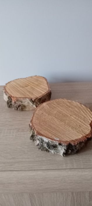 Plaster drewna gruby  wysuszony 2 szt