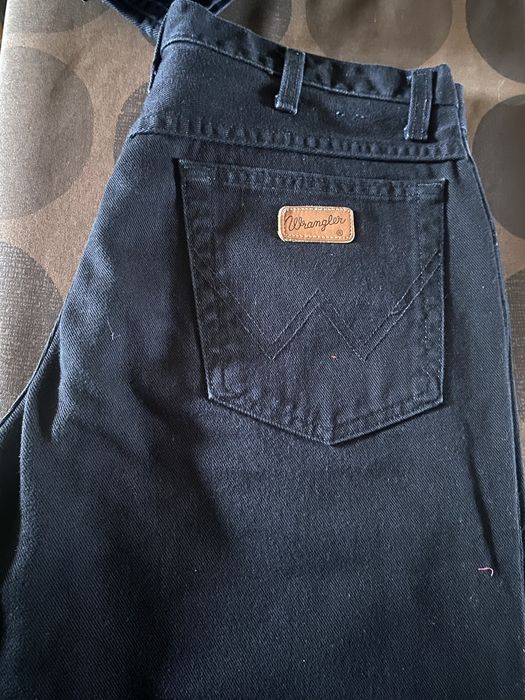 Jeansy Wrangler czarne