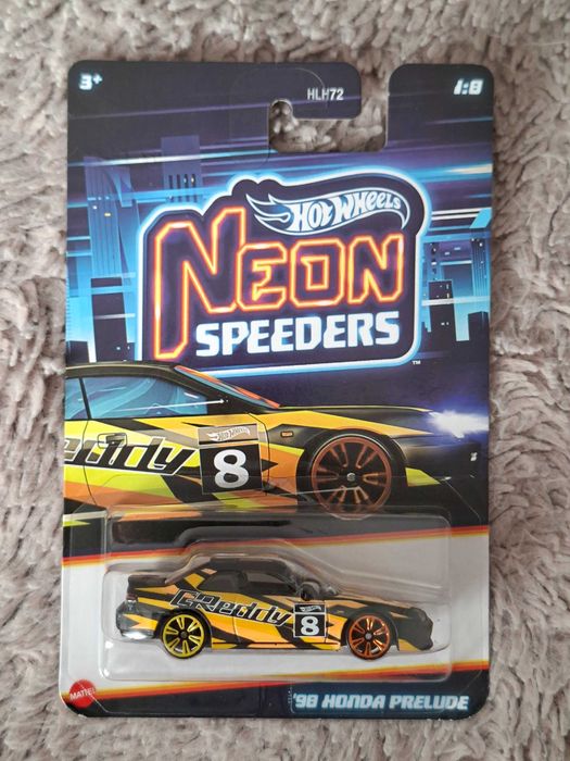 Hot Wheels Neon Speeders 98 Honda Prelude