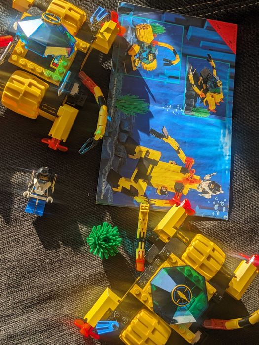 2 x LEGO 6145 Aquazone: Aquanauts - Crystal Crawler + instrukcja