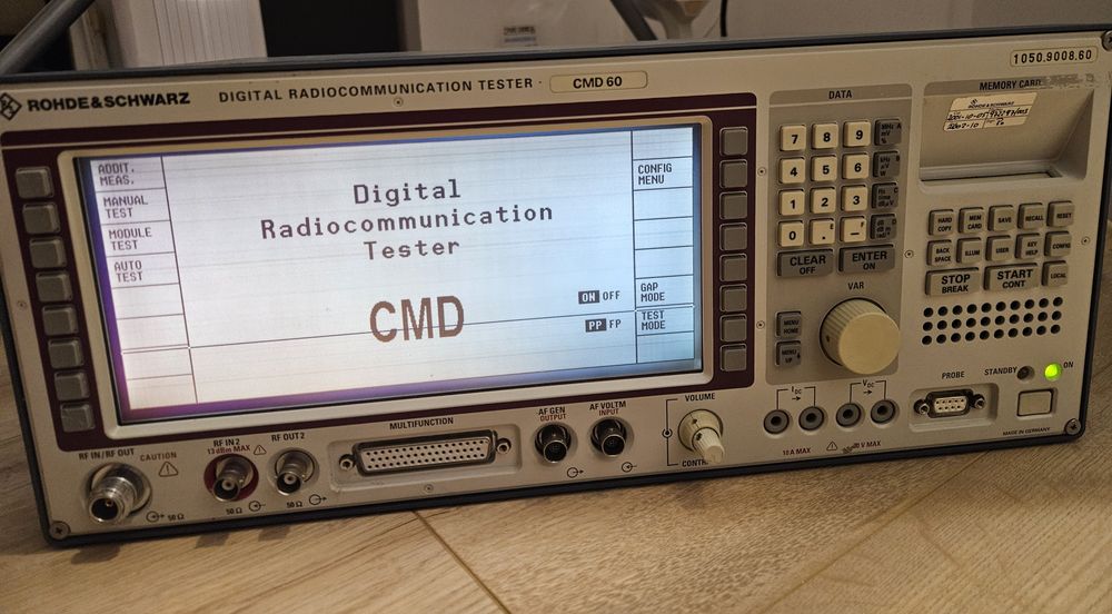 Rohde & Schwarz CMD 60 – profesjonalny tester radiokomunikacyjn