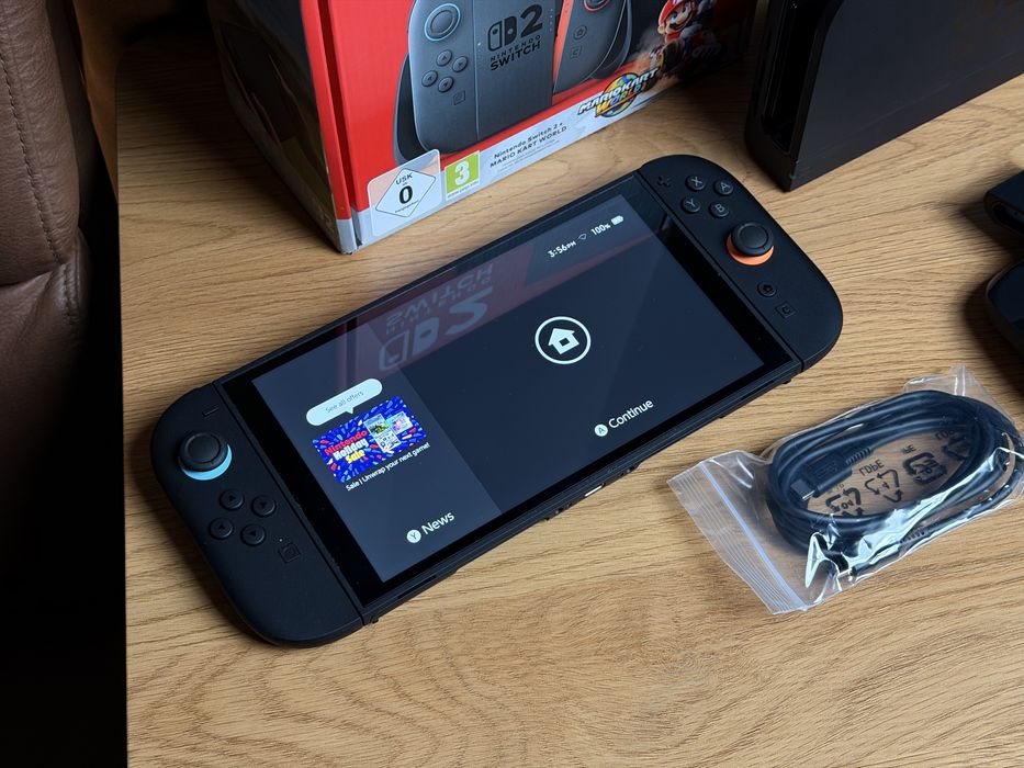 Nintendo Switch 2 + gra mariokart world | stan idealny