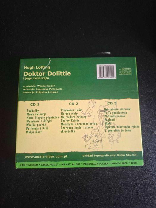 Doktor Dolittle i jego zwierzęta audiobook