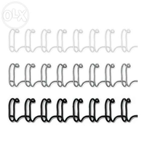 Espirais Metálicas Duplas passo 9/16